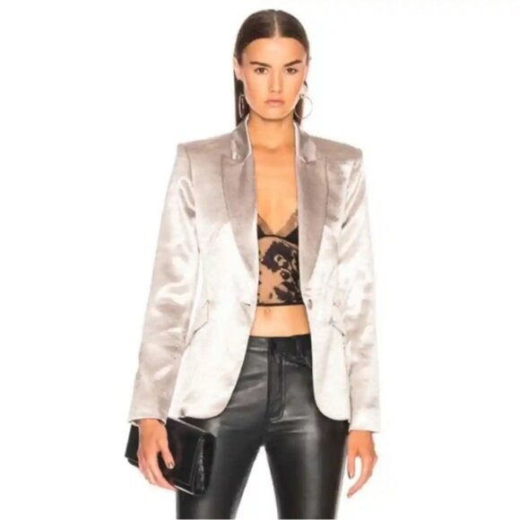 L'AGENCE Jackets & Blazers - L'agence Chamberlain Blazer Platinum size 4
